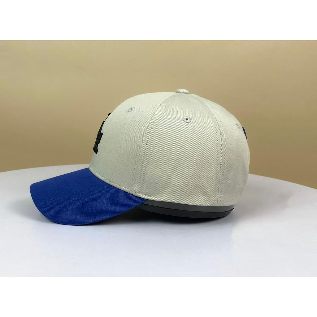 Nón kết Mũ lưỡi trai LA be mix xanh logo thêu tinh tế Free size