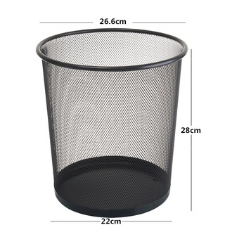 GIÁ SỈ TẠI XƯỞNG Sọt rác lưới inox đen sang chảnh Thùng rác lưới văn phòng đen giá rẻ siêu bền