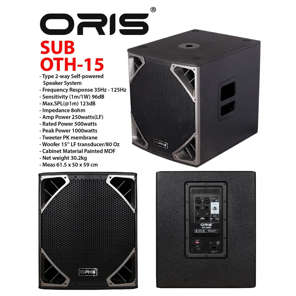 Loa karaoke Sub Oris OTH-15