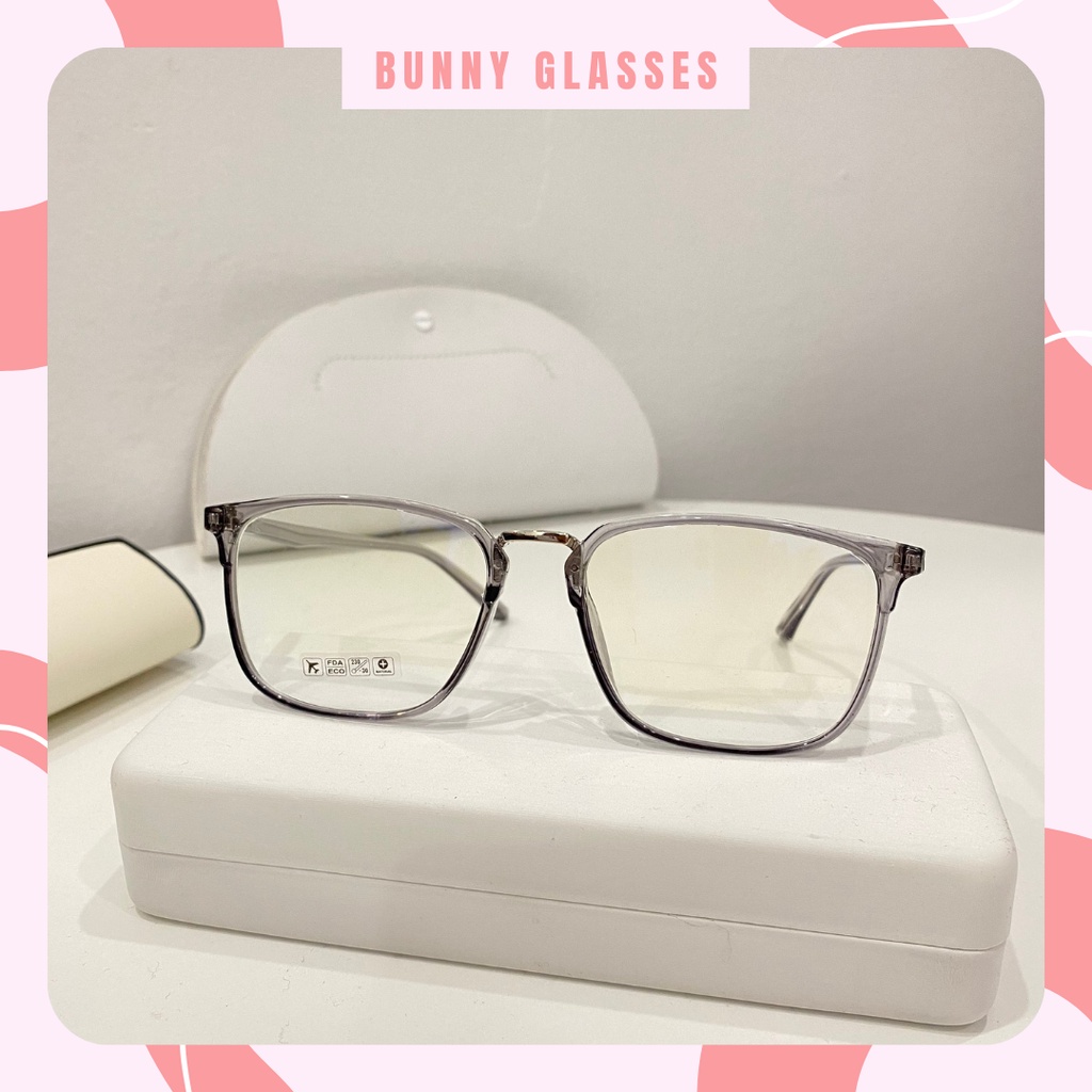 Gọng kính cận nữ thời trang cao cấp 2164 thay mắt kính cận theo yêu cầu Bunny glasses