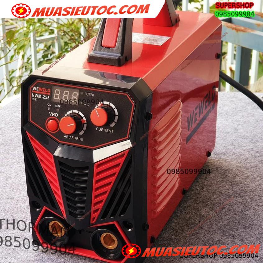Máy hàn WEWELD NWM 255A không chống nước dây hàn đồng máy sử dụng công nghệ IGBT ( chuyên 3.2mm )