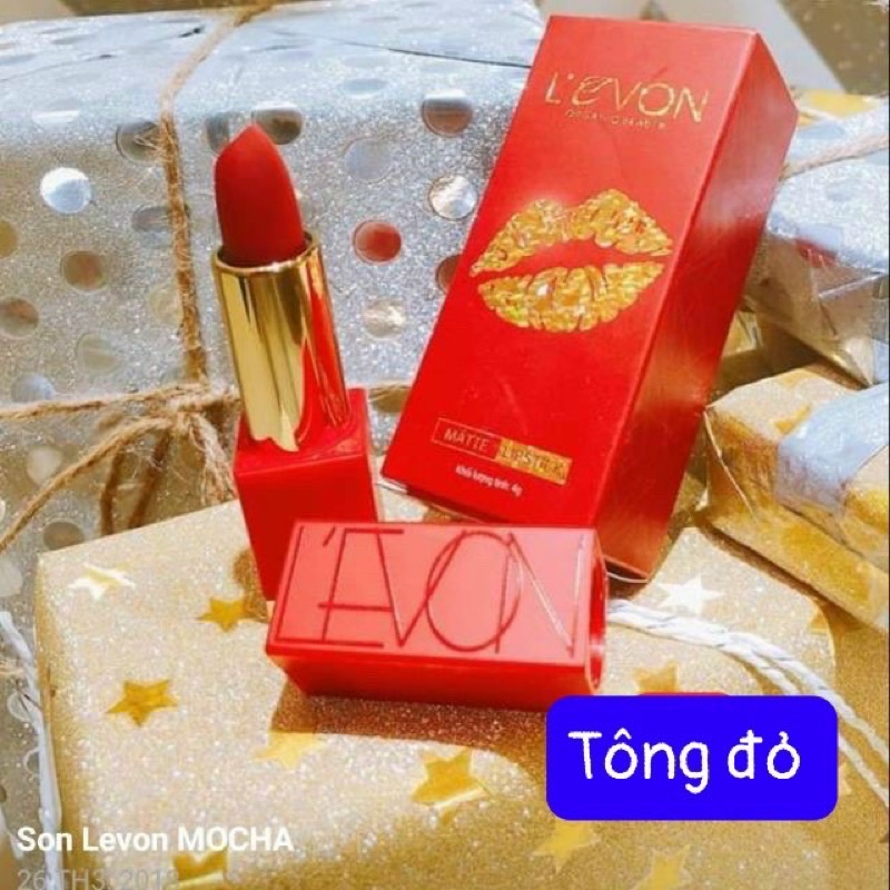SON THỎI LEVON Đẹp Tông đỏ