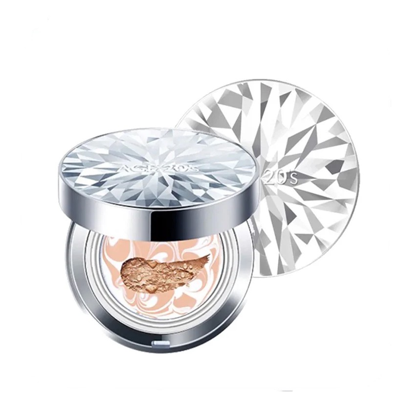 Phấn nền lạnh kim cương AGE 20's Essence Cover Pact Original Diamond Edition màu trắng | BigBuy360 - bigbuy360.vn