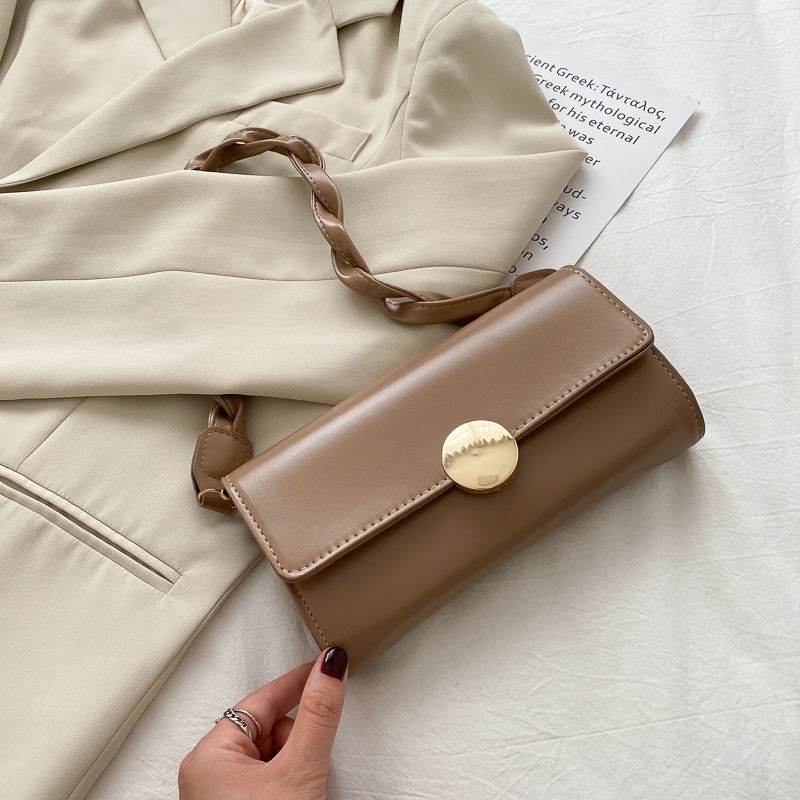 Túi đeo chéo một bên vai phong cách Pháp thanh lịch duyên dáng dành cho nữ