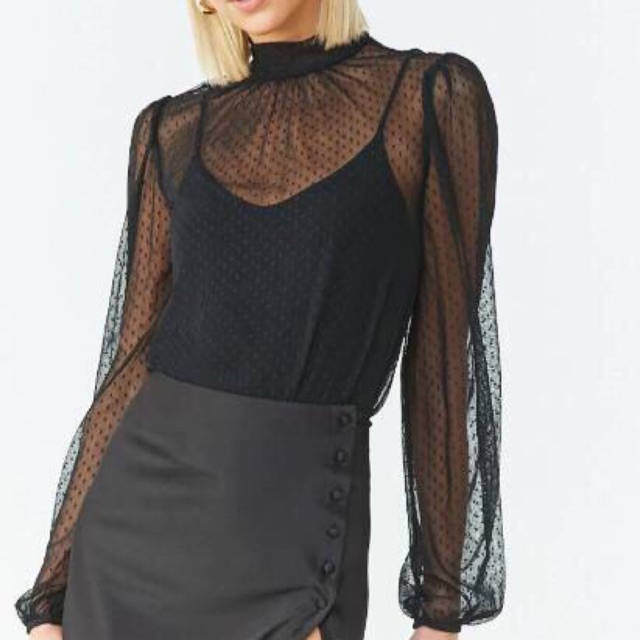 Bodysuit ren F21 xuất xịn