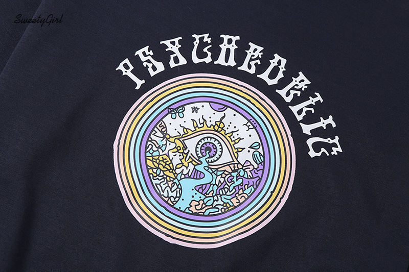 Áo Nỉ Dài Tay Cổ Tròn Form Rộng Thời Trang Dành Cho Nữ