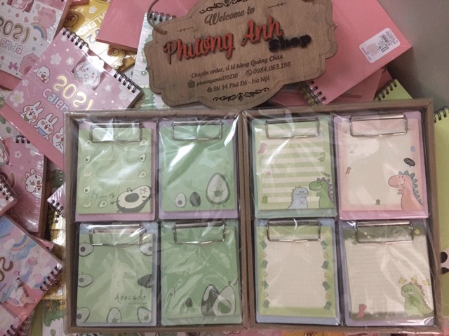 KẸP NOTE BƠ- KHỦNG LONG