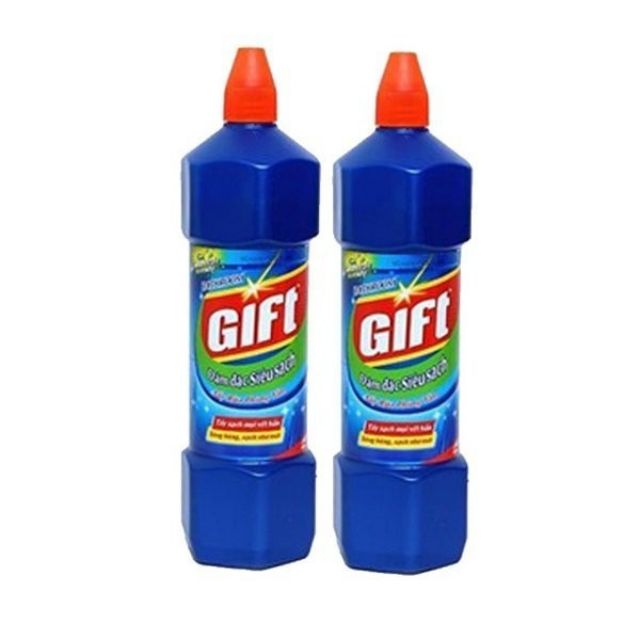 Nước tẩy nhà vệ sinh, bồn cầu Gift 900ml siêu sạch