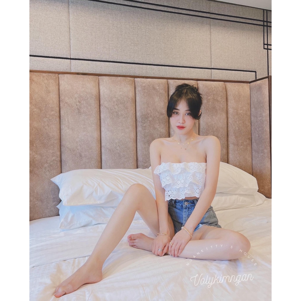 Áo 2s ren tầng baby