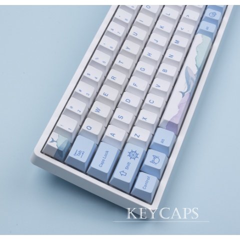 Bộ Keycap Màu xanh rgb hàng cao cấp