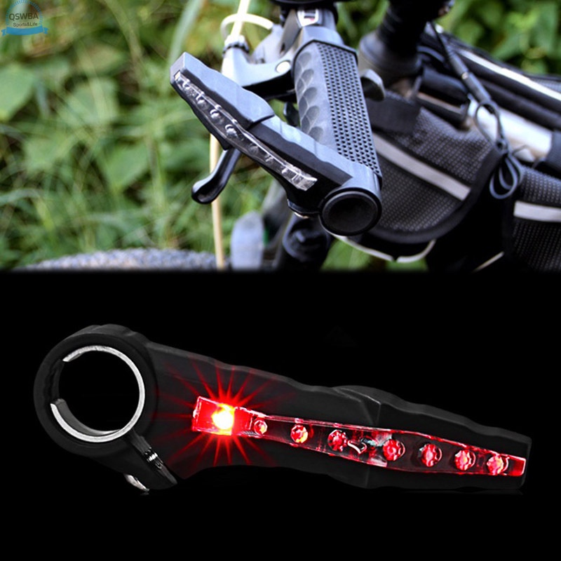 1 Cặp Đèn LED Tín Hiệu Xi Nhan 2 Chế Độ An Toàn Chống Thấm Nước Gắn Tay Lái Xe Đạp