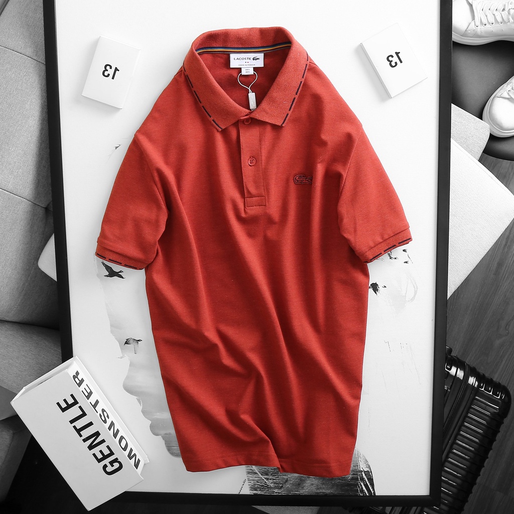 Áo thun Po.lo Phối Cổ  chất thun xịn mềm mịn co giãn thoải mái cả ngày đẹpcháyhàng vài mã rồi anh em