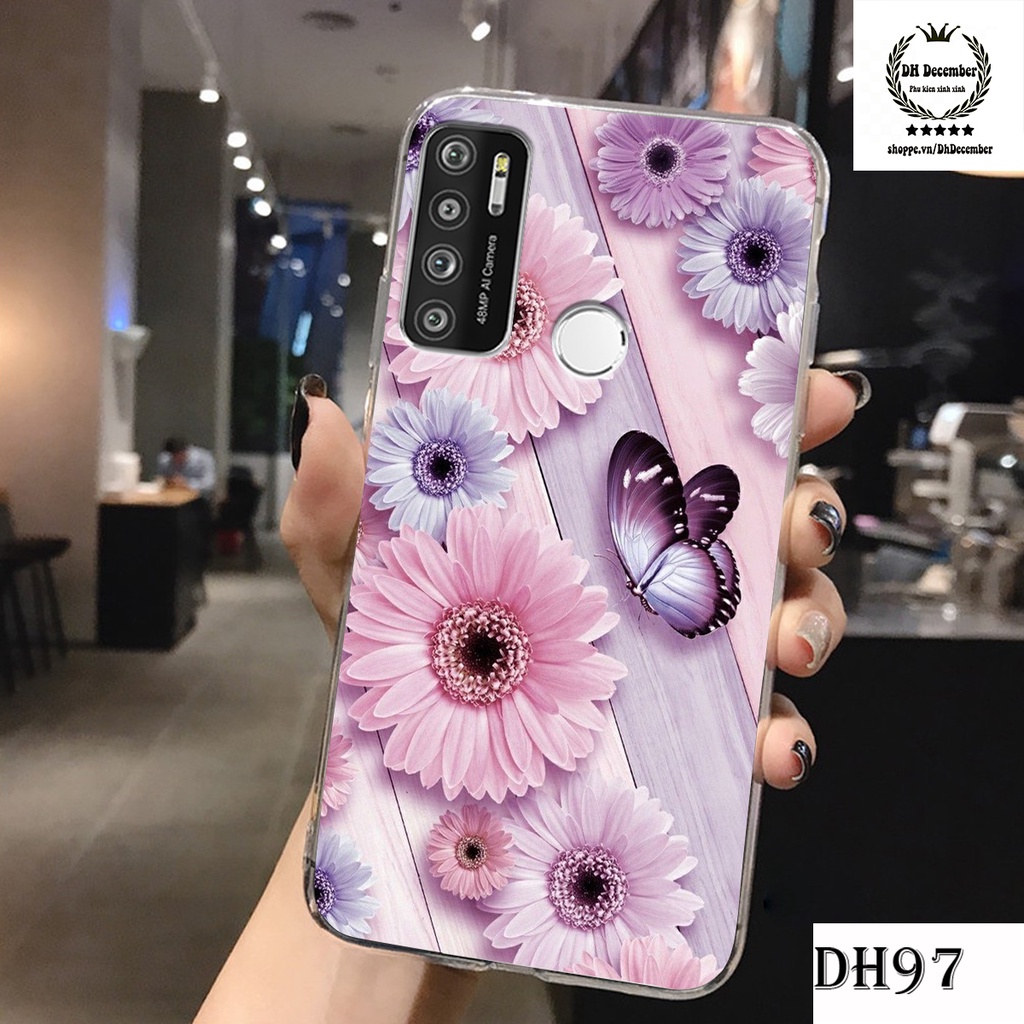 Ốp lưng Vsmart LIVE 4 in hình hoa tinh tế , mới mẻ DH DECEMBER