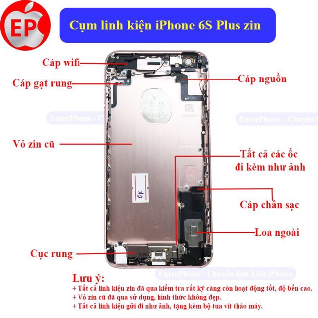 Cụm dưới iPhone 6 Plus 6S Plus