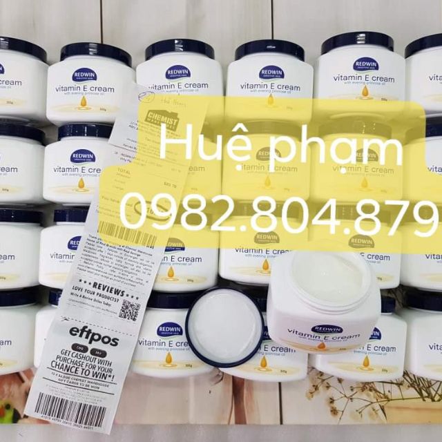 KEM DƯỠNG -GIỮ ẨM DA VITAMIN E #redwin Úc