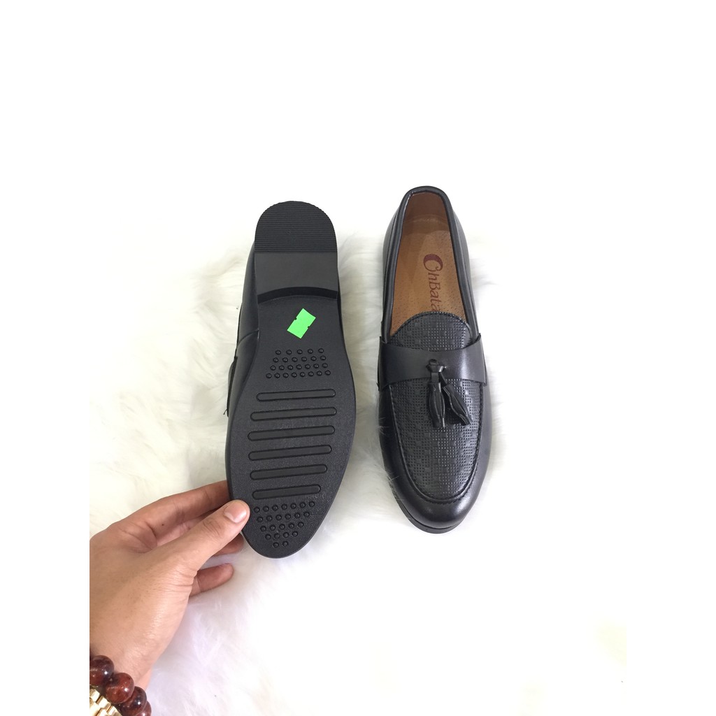 Giầy  tây giày lười nam hàn quốc đen mềm chuông G1 | BigBuy360 - bigbuy360.vn