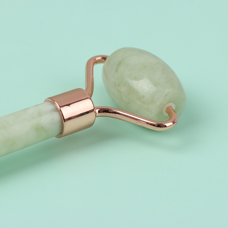 NEW ACVN Natural Jade Stone Facial Massage Roller Lift Up Face Beauty Slimming Tool