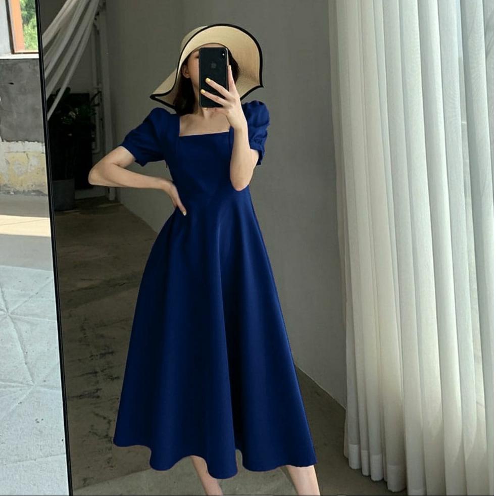 Miễn Phí Vận Chuyển FWG - Đầm Dài DARA / Đầm Điều Hòa / Đầm Hàn Quốc / DRES / Đầm Nữ / Trang Phục Nghệ Thuật (Nghệ Thuậ 3673)