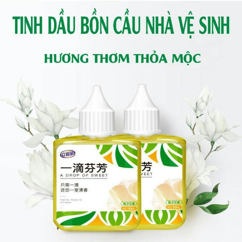 Tinh Dầu Khử Mùi Thơm Bồn Cầu, Giày, Nhà Vệ Sinh