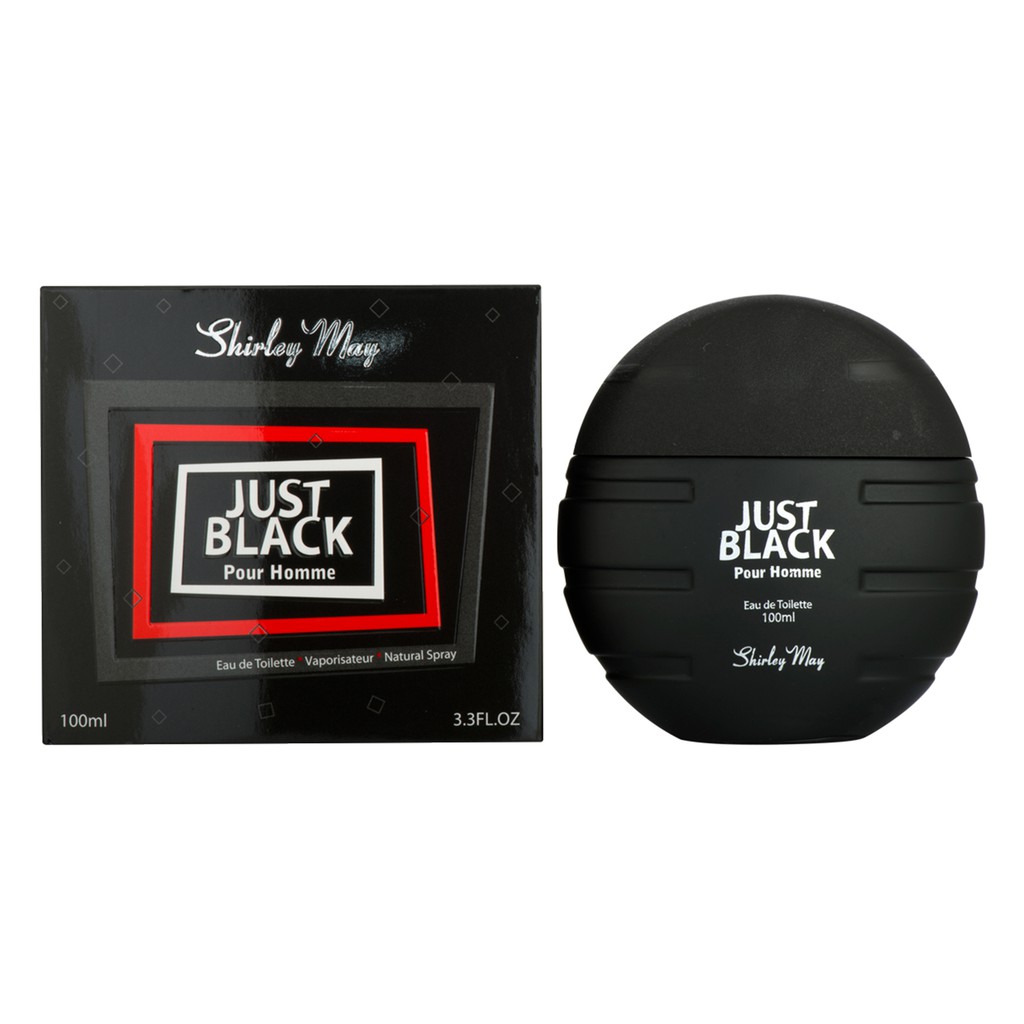 Nước hoa cao cấp nhập khẩu Dubai Shirley May Just Black Eau De Toilette Pour Homme - 100 ml