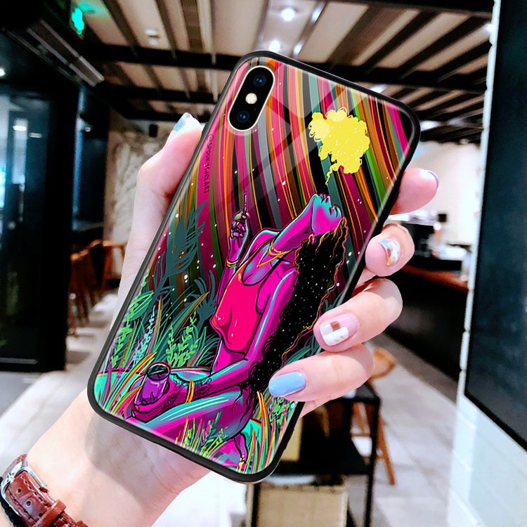 Ốp chống ố vàng 420 canabis siêu cao cấp imacc cho iphone 12/11/pro/max/x/xs/max/xr/8/7/plus