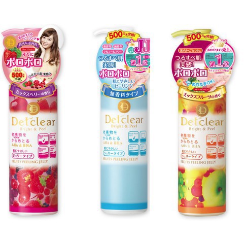 Gel tẩy da chết Det Clear Bright & Peel của Meishoku