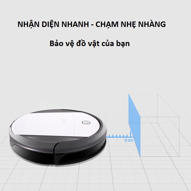 Robot Hút Bụi Lau Nhà Ecovacs Deebot DT87G - Robot Hút Bụi Chính Hãng