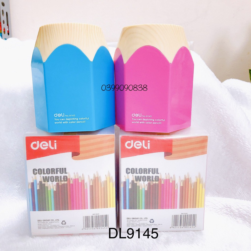 Cắm bút Deli hình bút chì DL9145