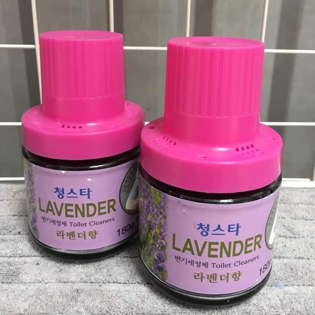 CỐC THẢ BỒN CẦU HÀN QUỐC HOA LAVENDER 180g