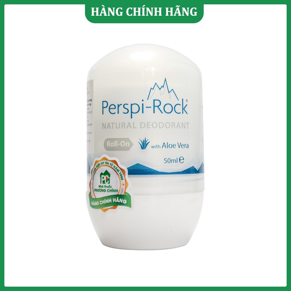 Lăn Nách Khử Mùi Perspi-Rock Hằng Ngày Cho Da Nhạy Cảm Giảm Mùi Hôi Cơ Thể Và Vùng Da Dưới Cánh Tay 50ml