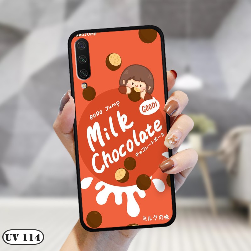 Ốp lưng điện thoại Xiaomi Mi A3 - lưng nhám viền dẻo