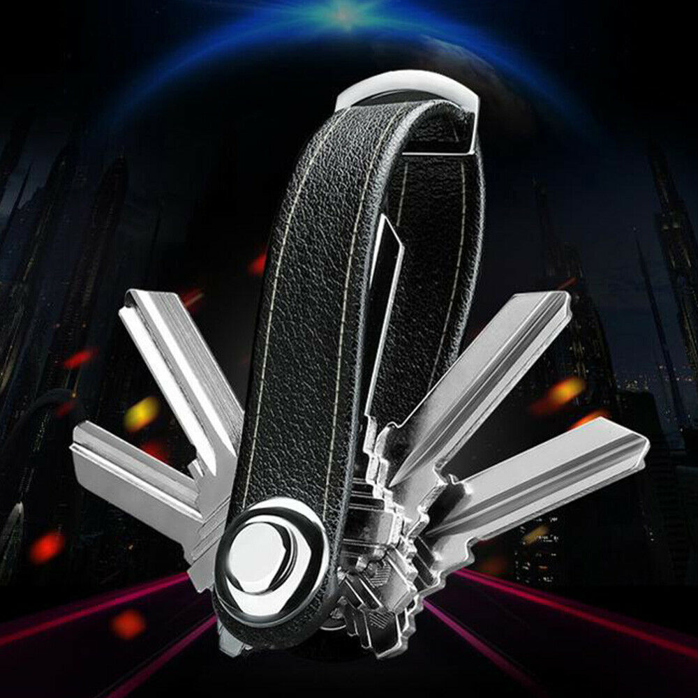 Móc Khóa Thông Minh Bằng Da Thật Cho Nam