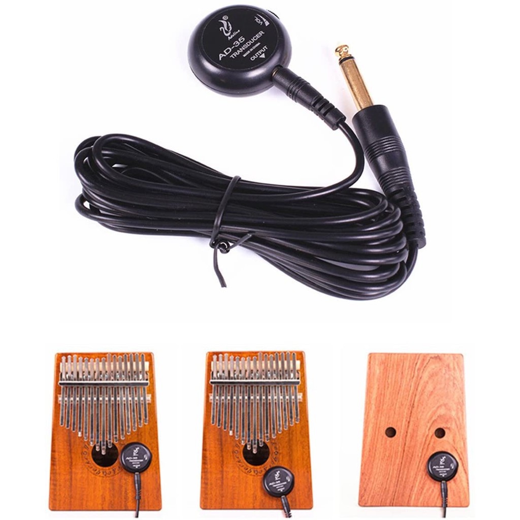 Pickup Nhạc cụ đa dụng Piezo Adeline AD-35 - Bộ thu âm thanh cho Đàn Guitar, Ukulele, Violin, Kalimba AD35