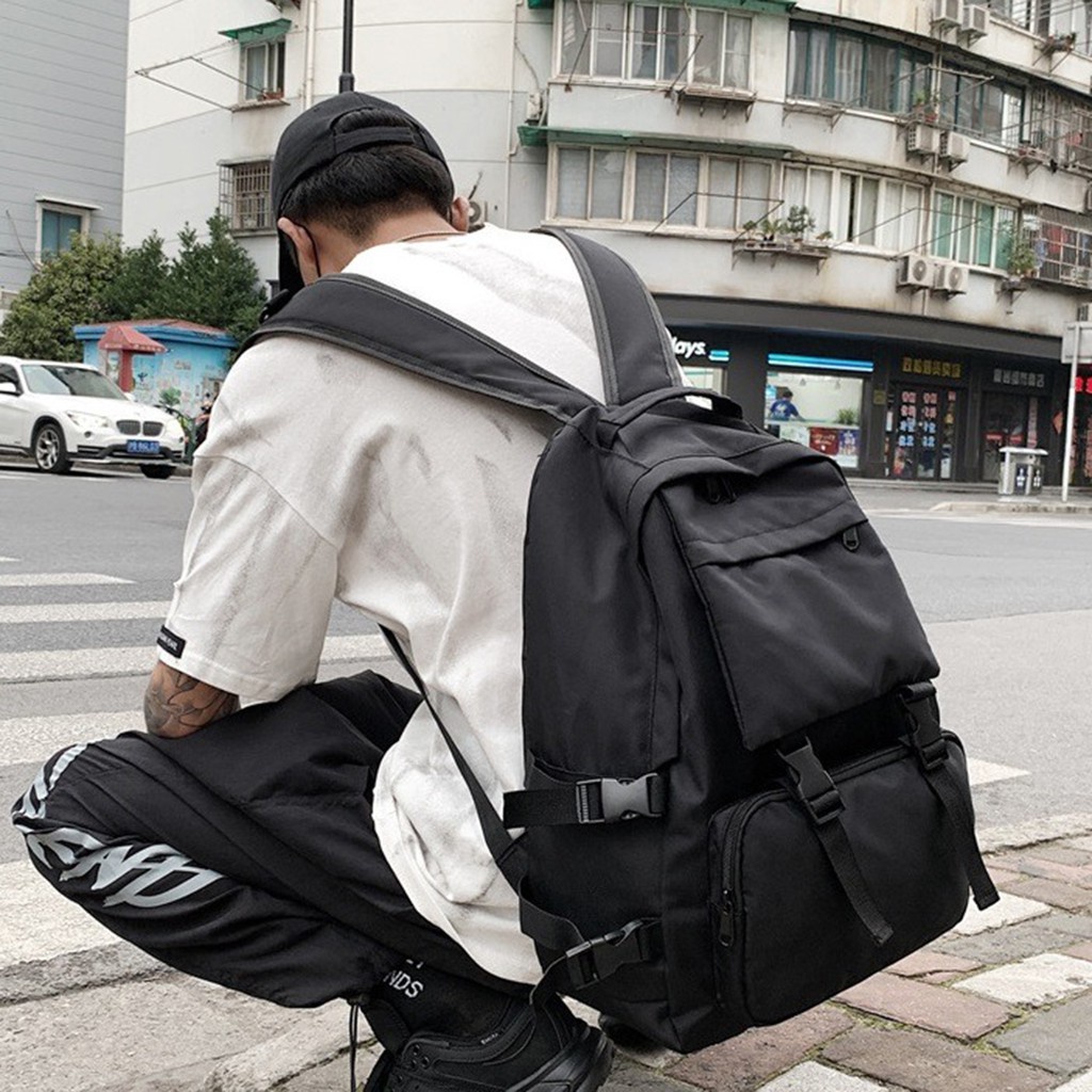 Balo nam nữ ulzzang dáng 2023, cặp thời trang STYLE ulzzang chống nước