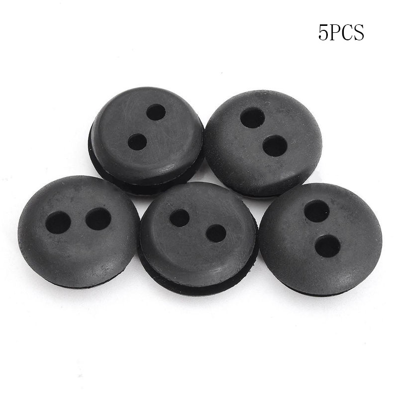 5X Fuel Gas Tank Grommet useful for Stihl Honda Trimmer Lawn Mower 2-hole set H1