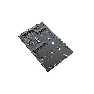 Mạch chuyển combo SSD M2 SATA và mSATA sang SATA 2.5 inch cho máy bàn, laptop