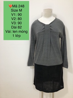 [DKT245248] Đầm 2 dây 2hand Nhật