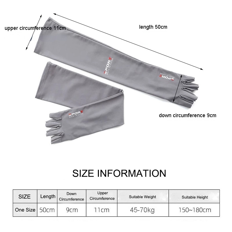 Cặp bao cánh tay chống nắng và tia uv cho nam và nữ