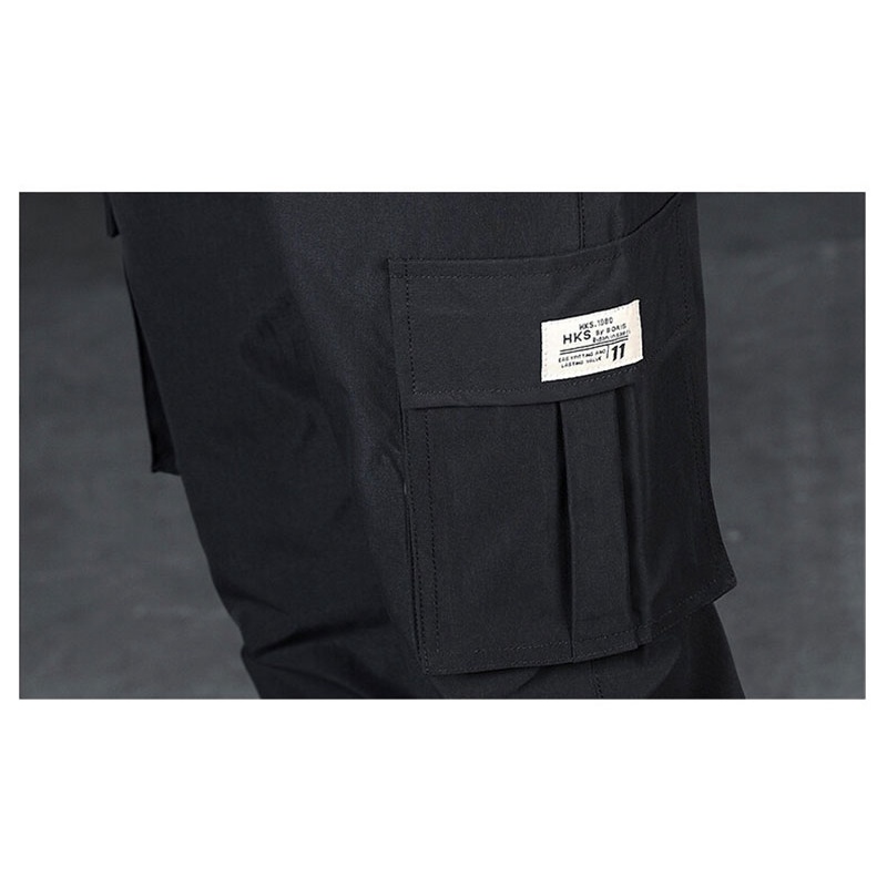 Quần Dài Thể Thao Dáng Rộng Phối Dây Rút Thời Trang Trẻ Trung Cho Nam