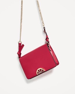 Túi đeo chéo Zara mini bag with fruit