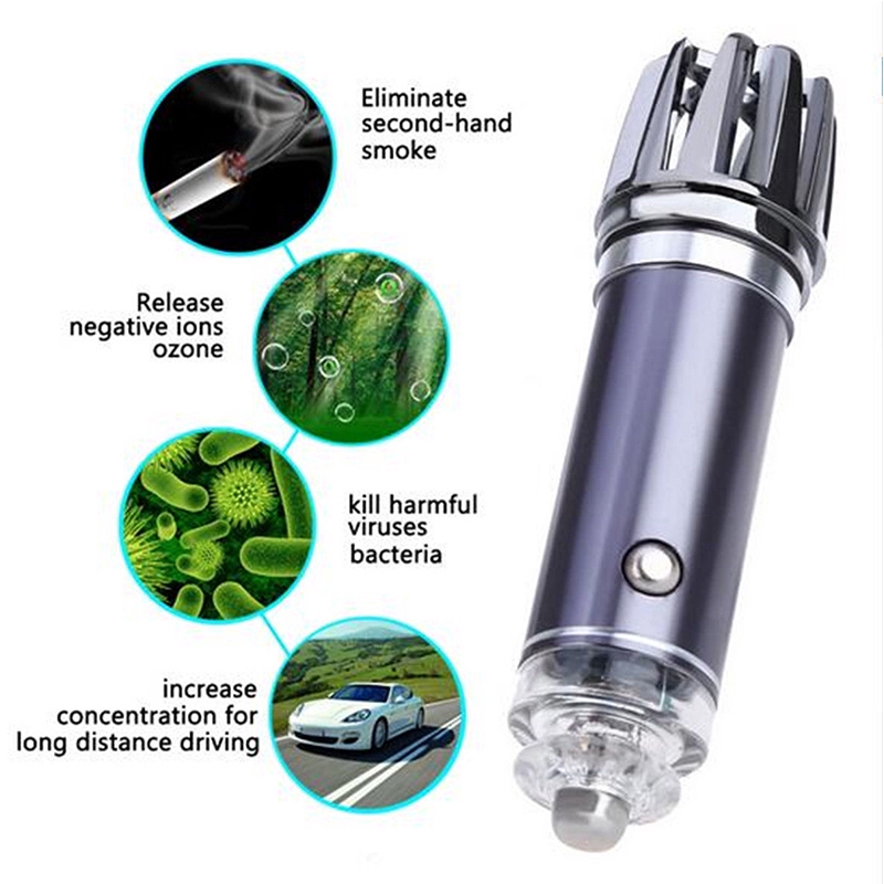 ❤READY STOCK IN CHINA❤ 12V . car air purifier Car air purifier to remove odor, disinfect and purify the air