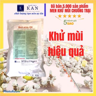 Men ủ chuồng khử mùi hôi sát trùng