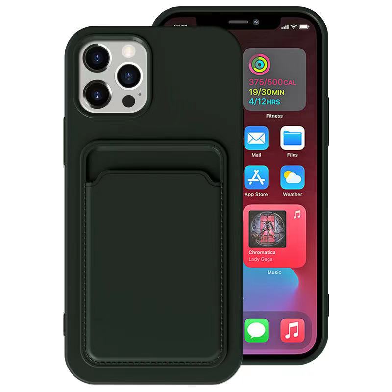 Ốp Lưng Silicone Có Giá Đỡ Tiện Dụng Cho Iphone 7 8 Plus Xr Se 2020 11 12 Pro Max 11 7 + 8 +