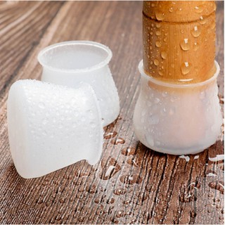 Vỏ bọc chân bàn ghế bằng silicon dày, dẻo chống trượt, chống trầy xước, bảo vệ sàn nhà nhiều mẫu nhiều màu