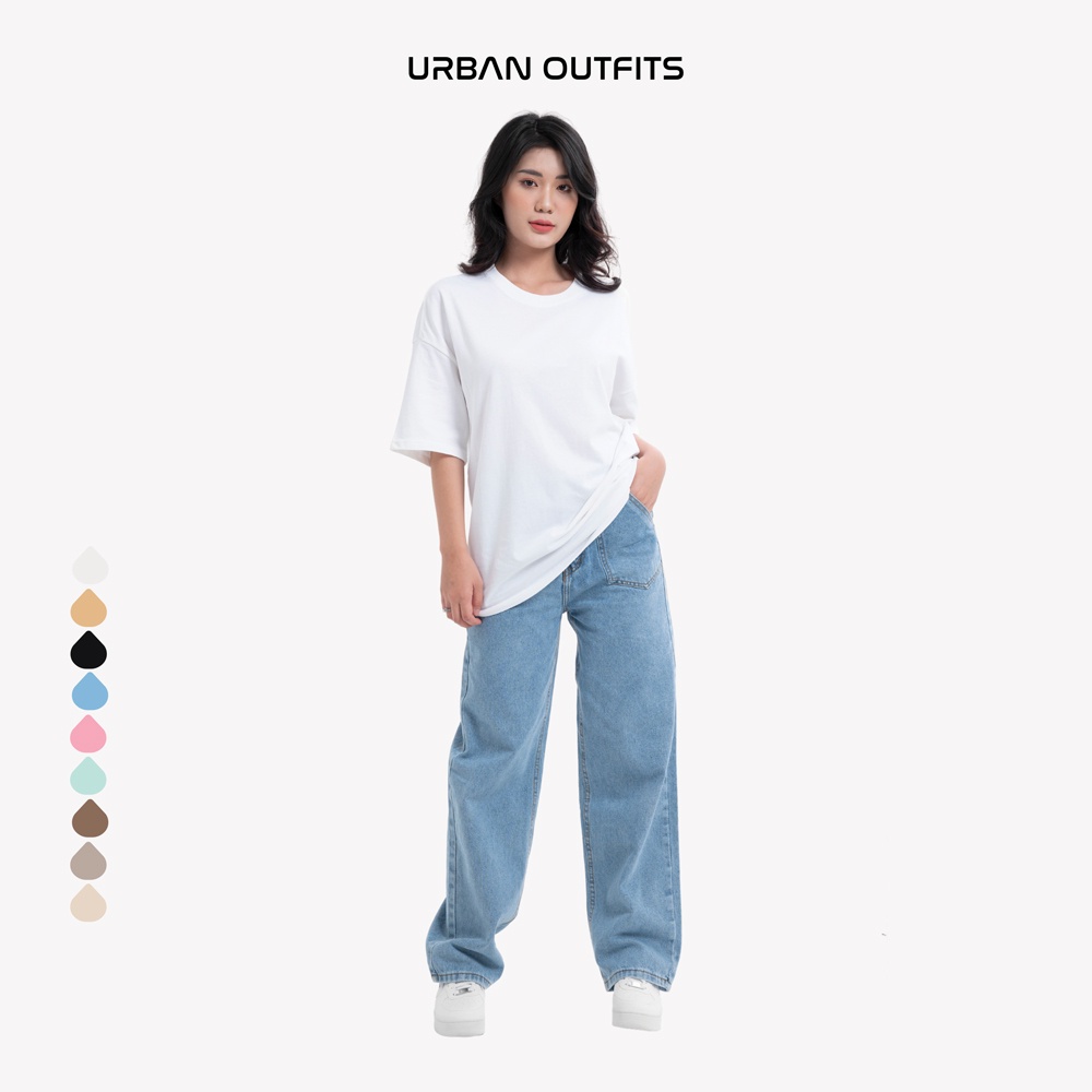 Áo Thun Tay Lỡ Form Rộng URBAN OUTFITS  ATO133 Local Brand In Hình ver 2.0 Chất Vải 100% Compact Cotton 250GSM