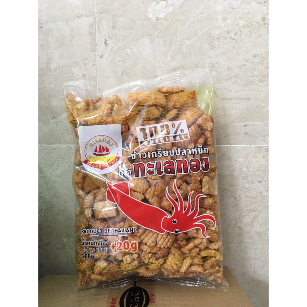 HOT LIKE Bim Bim Mực Đất Nước Thái Lan Gói 200g + 20g Date Mới