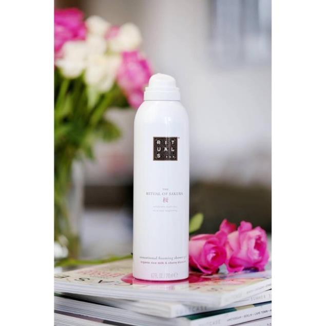 Gel tắm tạo bọt Rituals Sakura Foaming Shower Gel 200ml