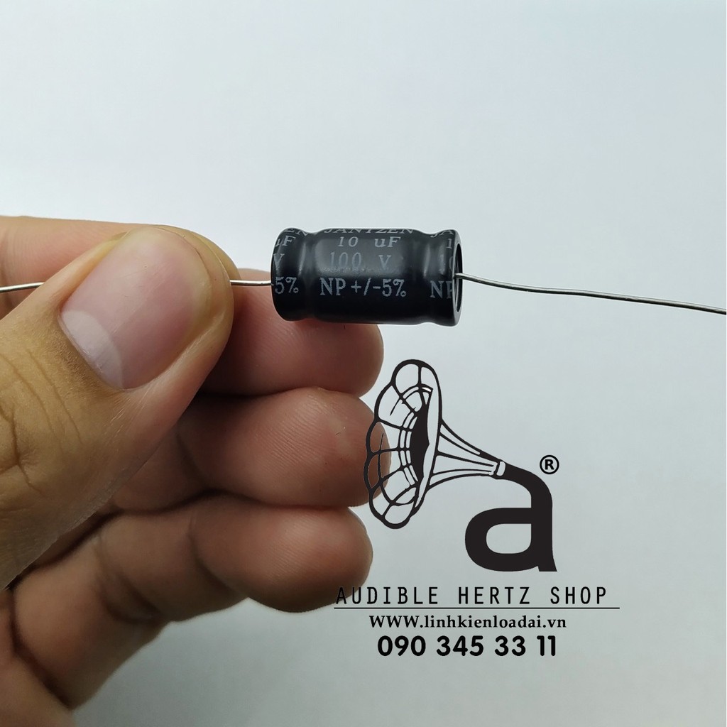Tụ 10uF 100Vdc Jantzen-Audio Elecap