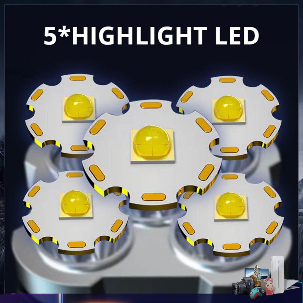 Đèn Pin Cắm Trại Siêu Sáng 500LM COB Tiện Dụng