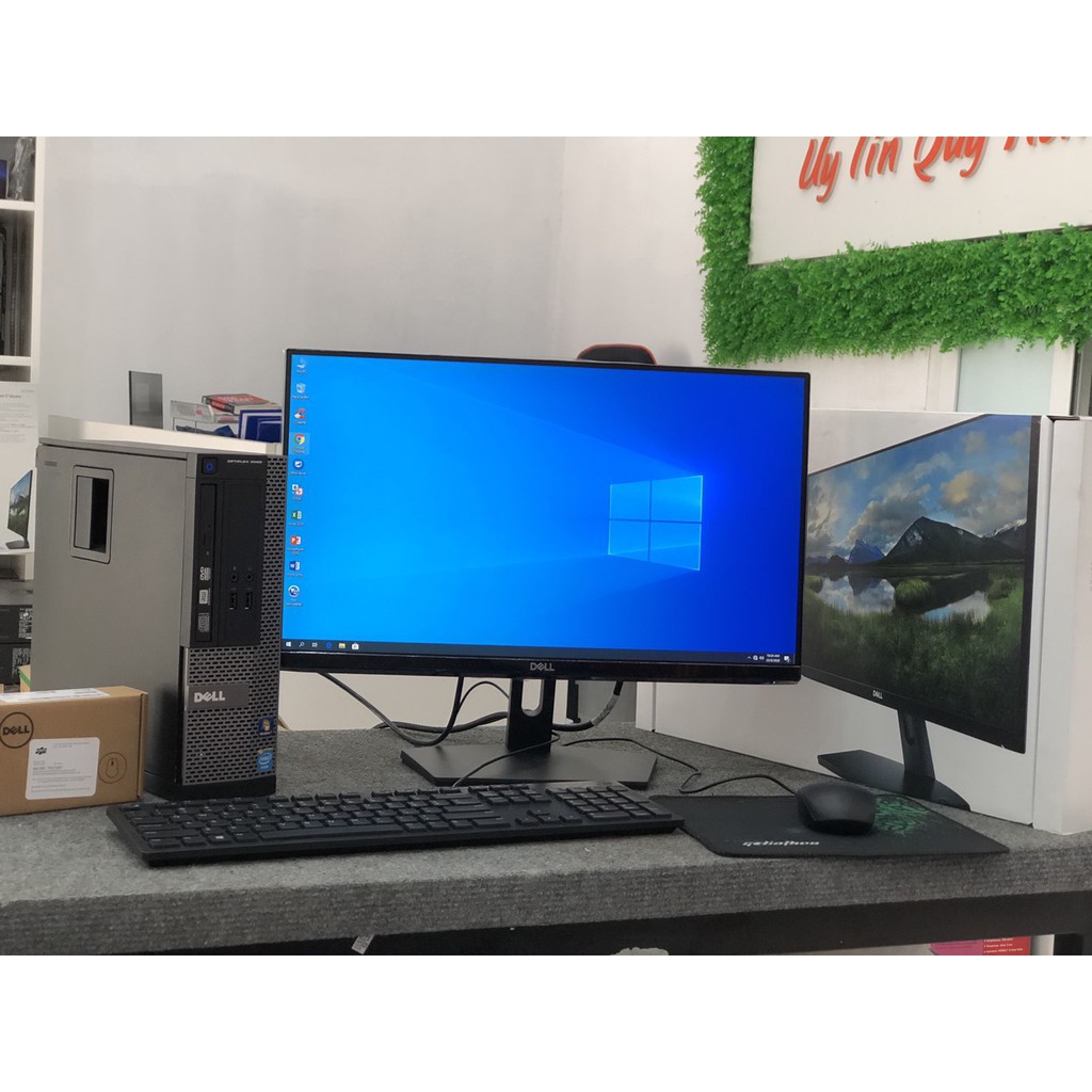 Bộ máy tính Để Bàn Dell Optiplex ( Core i7 - 2600 hoặc i5 hoặc i3 / Ram 4Gb/ HDD 500GB) Và màn hình Dell SE2219HX 95